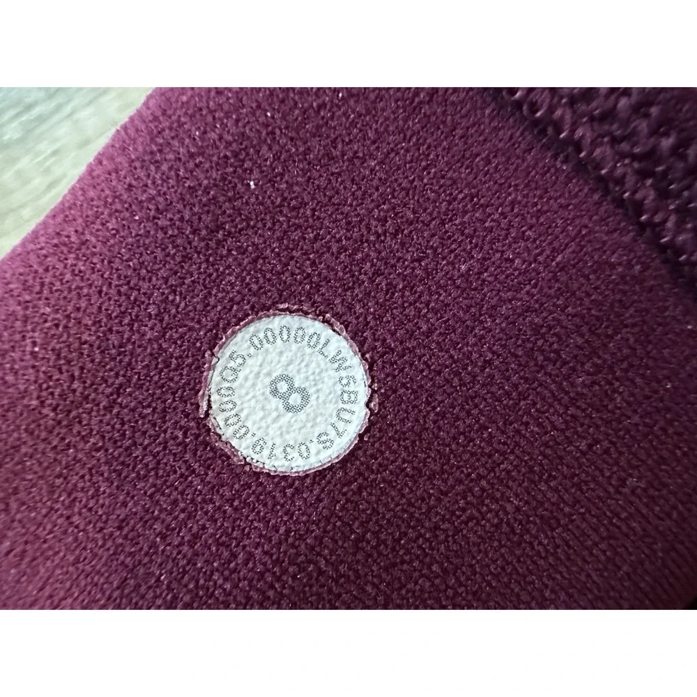Lululemon Reveal Tight *Mesh Stripes Marvel (W5BU7S) Size‎ 8 fushia